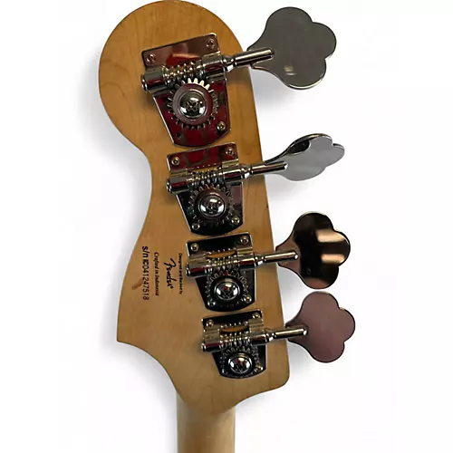 Used Squier Affinity Precision Bass Worn Natural Electric Bass Guitar Worn Natural - musicians--Friend
