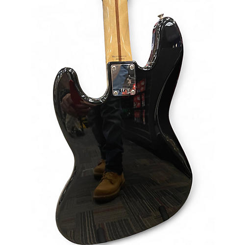 Used Fender Geddy Lee Signature Jazz  Black Electric Bass Guitar Black - musicians--Friend