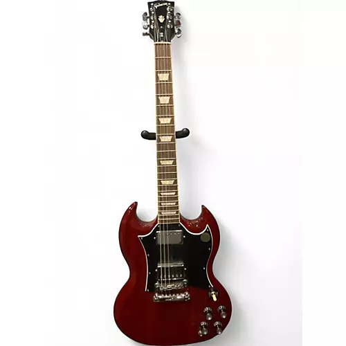 Used Gibson SG Cherry Solid Body Electric Guitar Cherry - musicians--Friend