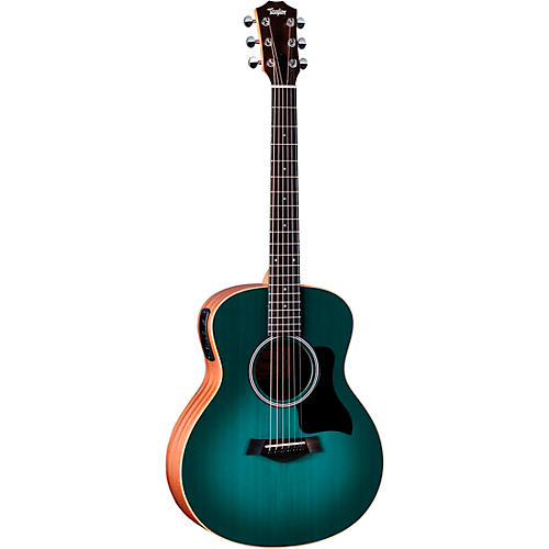Taylor GS Mini-e Special-Edition Acoustic-Electric Guitar Blue Burst - musicians--Friend
