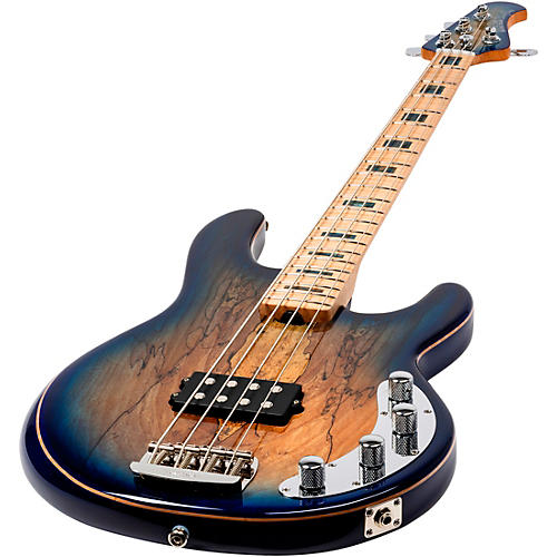 Ernie Ball Music Man BFR StingRay Special 4 Electric Bass Guitar Paua Blue Burst - musicians--Friend