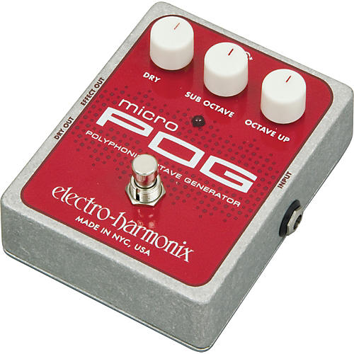 Electro-Harmonix XO Micro POG Polyphonic Octave Generator Guitar Effects Pedal - musicians--Friend