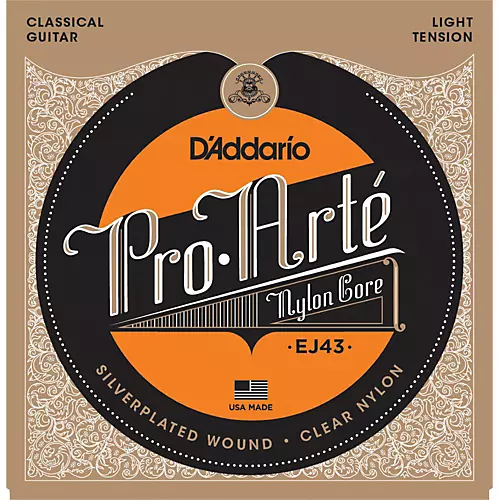 D'Addario EJ43 Pro-Arte Light Tension Classical Guitar Strings - musicians--Friend