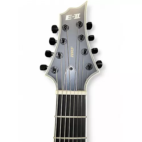 Used ESP E-II HRF NT-8B 8-String Black Solid Body Electric Guitar Black - musicians--Friend