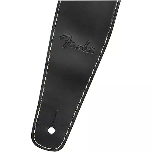 Fender Broken-In Leather Strap Green 2.5 in. - musicians--Friend