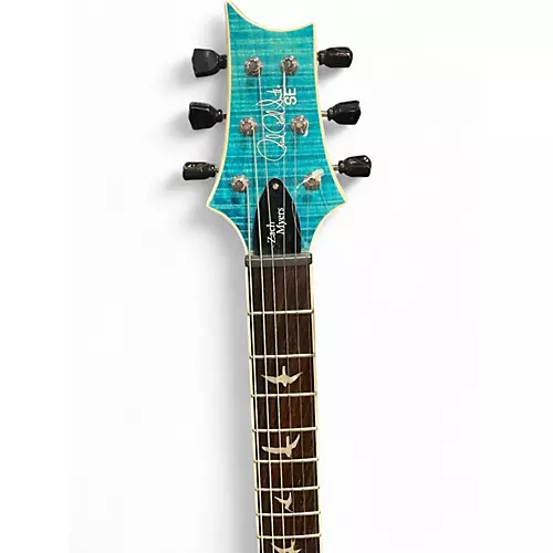 Used 2020s PRS Zach Myers Signature SE Meyers Blue Solid Body Electric Guitar Meyers Blue - musicians--Friend