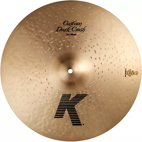 Zildjian K Custom Dark Crash Cymbal 19 in. - musicians--Friend