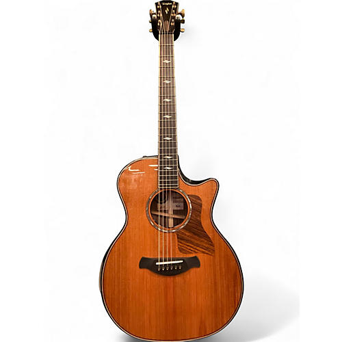 Used Taylor 814ce builder's edition 50th anniversary redwood Acoustic Electric Guitar redwood - musicians--Friend