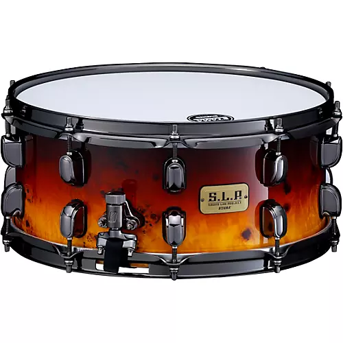 TAMA S.L.P. G-Kapur Snare Drum 14 x 6 in. Amber Sunset Fade - musicians--Friend