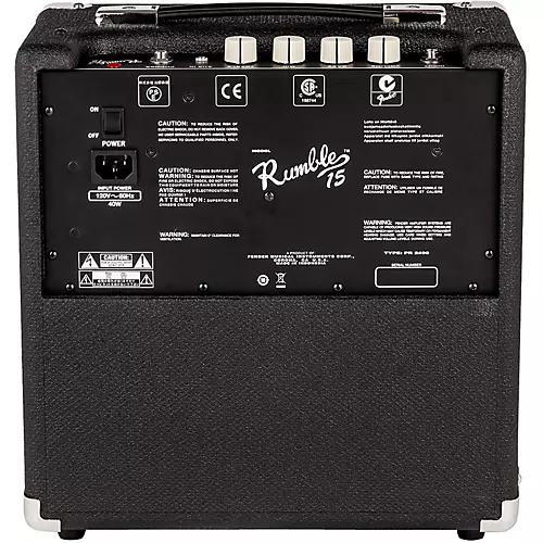 Fender Rumble 15 1x8 15W Bass Combo Amp - musicians--Friend
