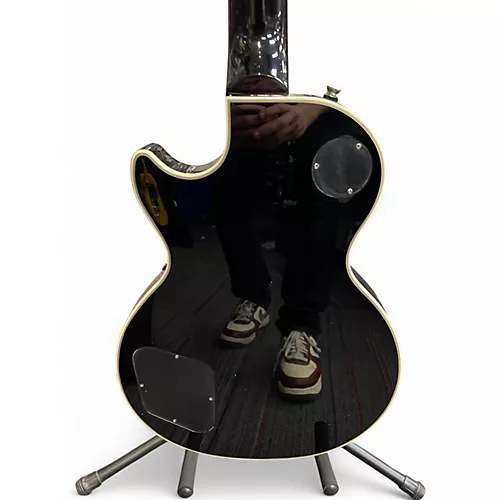 Used Epiphone Les Paul Custom Silverburst Solid Body Electric Guitar Silverburst - musicians--Friend