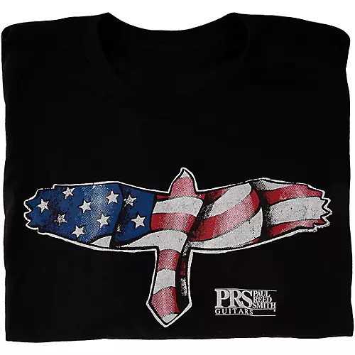 PRS Patriot Bird Tee Small Black - musicians--Friend
