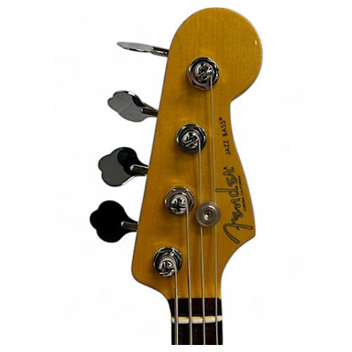 Used 2022 Fender American Professional II Jazz Bass Mercury Electric Bass Guitar mercury - musicians--Friend