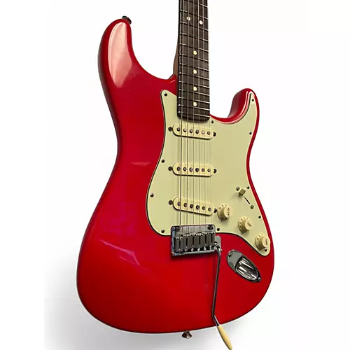 Used Fender American Standard Stratocaster Fiesta Red Solid Body Electric Guitar Fiesta Red - musicians--Friend