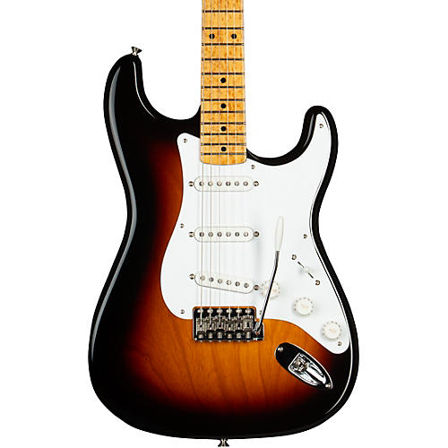 Fender Custom Shop Guitar Center Limited-Edition 70th Anniversary 1954 Stratocaster NOS Electric Guitar Masterbuilt by Paul Waller 2-Color Sunburst - musicians--Friend