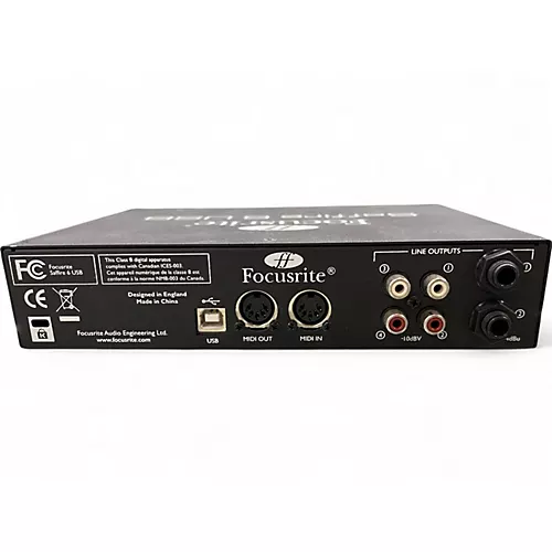 Used Focusrite SAFFIRE PRO 6 USB Audio Interface - musicians--Friend