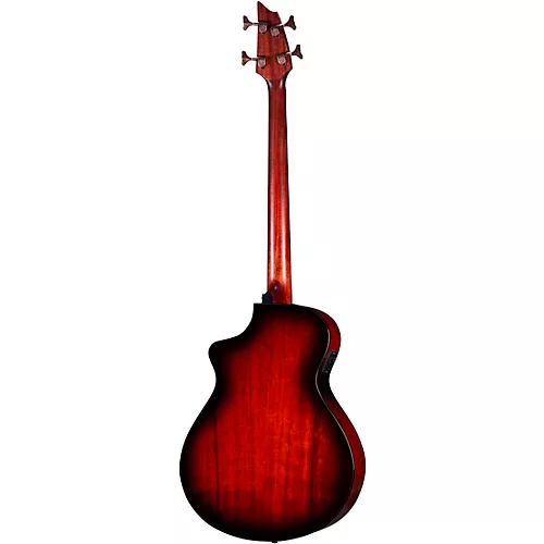 Breedlove Pursuit Exotic S Concert CE Myrtlewood Acoustic-Electric Bass Sunset Burst - musicians--Friend