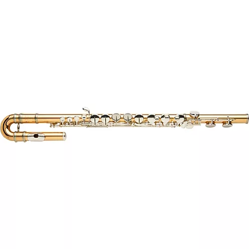 Yamaha YFL-A421 Professional Alto Flute YFL-A421BII with Straight and Curved Headjoints - musicians--Friend