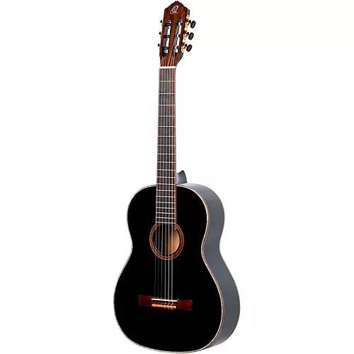Ortega Family Series R221BK-L Classical Guitar Black - musicians--Friend