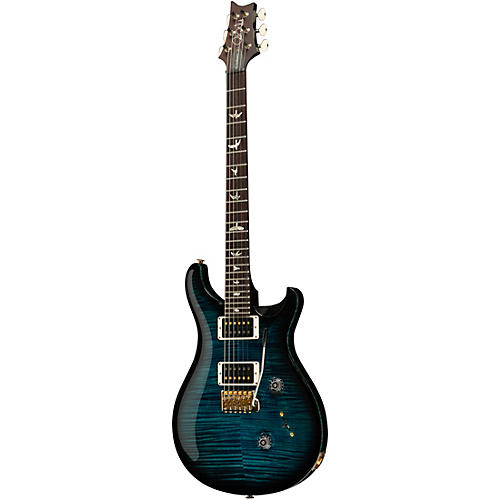 PRS Custom 24 10-Top Electric Guitar Black Gold Wraparound Burst - musicians--Friend