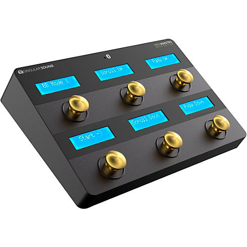Singular Sound MIDI Maestro MIDI Foot Controller Gold Edition Black - musicians--Friend