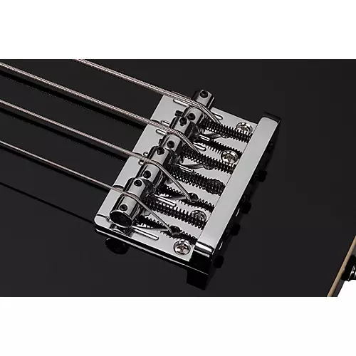 Schecter Guitar Research dUg Pinnick Signature Baron-H Left-Handed Electric Bass Black - musicians--Friend