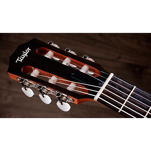 Taylor 112ce-N Grand Concert Nylon-String Acoustic-Electric Guitar Natural - musicians--Friend