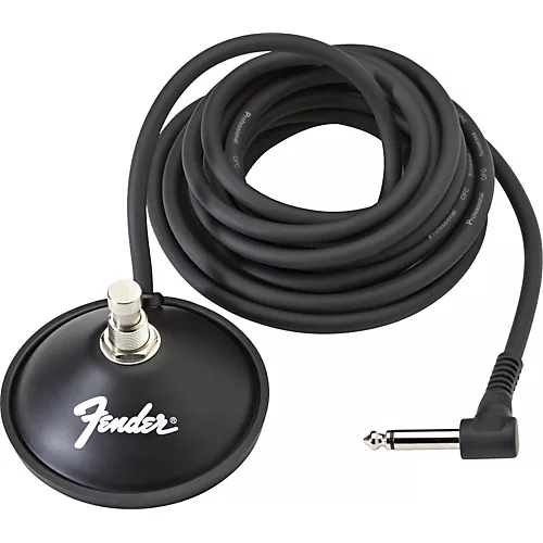 Fender 1-Button Footswitch for Mustang and Blues Junior Amps Black - musicians--Friend