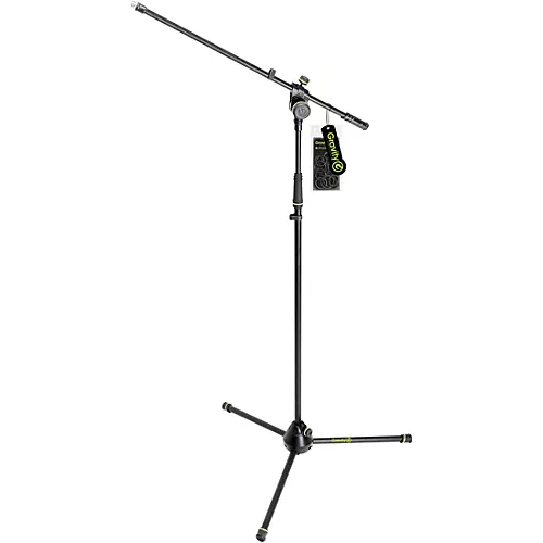 Gravity Stands Microphone Stand With Folding Tripod Base 2-Point Adjusting Boom - musicians--Friend