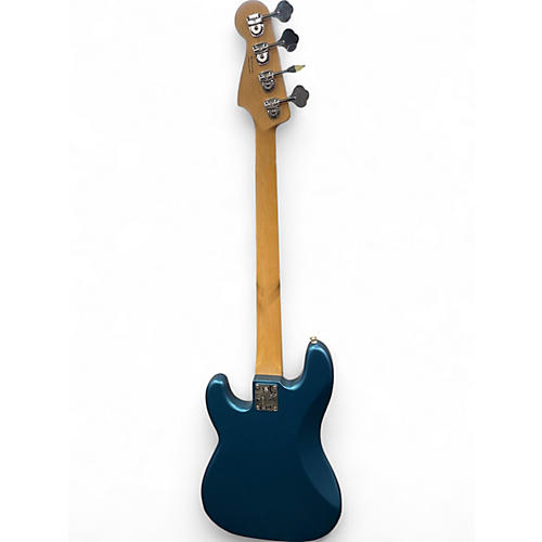 Used Fender American Performer Precision Bass Blue Electric Bass Guitar Blue - musicians--Friend