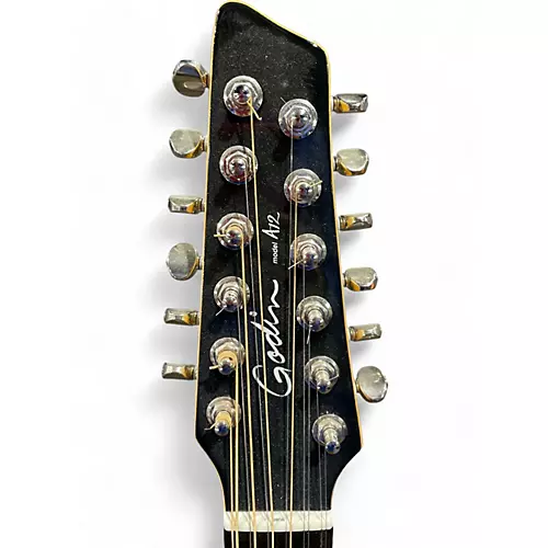 Used Godin A12 NATURAL 12 String Acoustic Guitar NATURAL - musicians--Friend