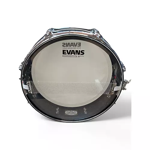 Used Pearl 13X3 Piccolo Steel Snare Black Drum Black 190 - musicians--Friend