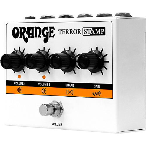 Orange Amplifiers Terror Stamp 20W Tube Hybrid Pedal Amp White - musicians--Friend