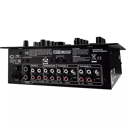 Reloop IQ2 2-Channel MIDI Mixer - musicians--Friend