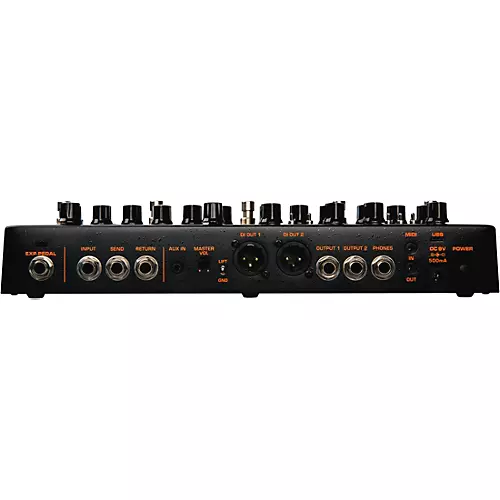 NUX TRIDENT NME-5 Guitar Processor With Amps, IR Loader, FX and Phrase Looper Black - musicians--Friend
