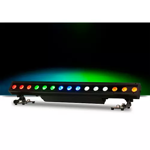 American DJ 15 Hex Bar IP A High output 15x12 Watt Hex (RGBAW+UV) wash bar IP65 rated for indoor and outdoor use, Metal Housing - musicians--Friend