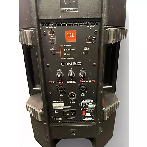 Used JBL EON610 Powered Speaker - musicians--Friend