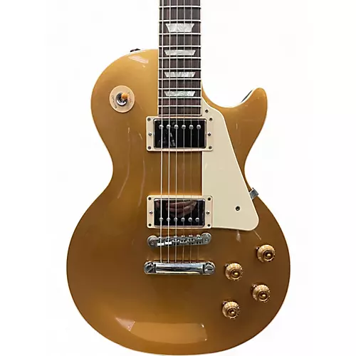 Used 2020 Gibson Les Paul Standard 1950S Neck Gold Top Solid Body Electric Guitar Gold Top - musicians--Friend