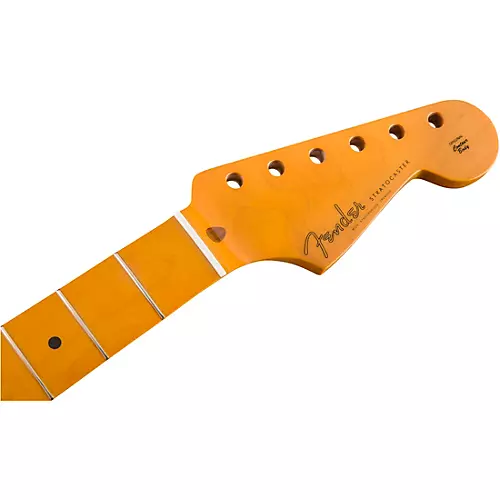 Fender Classic Series '50s Stratocaster Neck with Lacquer Finish, Soft V Shape - Maple Fingerboard - musicians--Friend