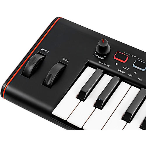 IK Multimedia iRig Keys 2 37-Mini Key Controller for iPhone, iPad and Mac/PC With SampleTank SE - musicians--Friend