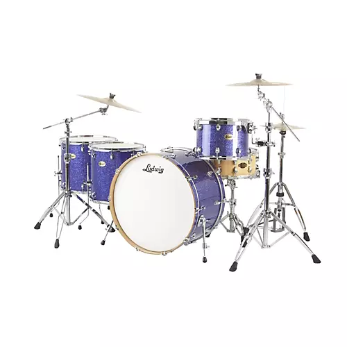 Ludwig Centennial Zep 4-Piece Shell Pack Red Sparkle - musicians--Friend