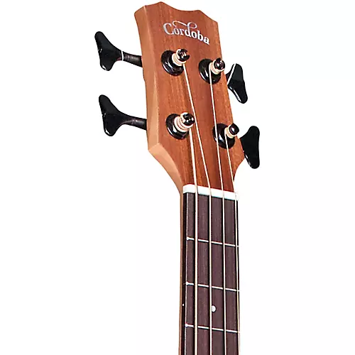 Cordoba Mini II Bass MH-E Travel Bass Guitar Natural - musicians--Friend