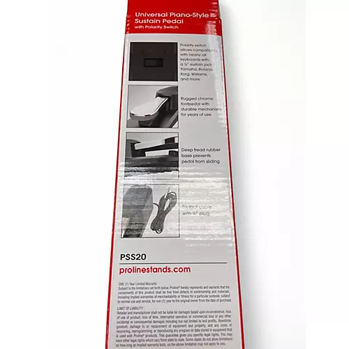 Used Proline sustain pedal Sustain Pedal - musicians--Friend