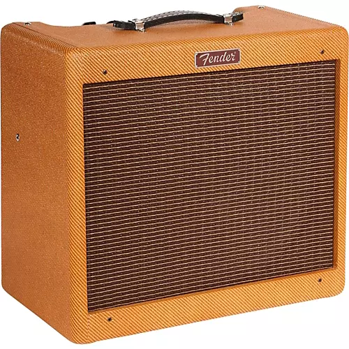 Fender Blues Junior Lacquered Tweed 15W 1x12 Jensen C12-N Tube Guitar Combo Amp - musicians--Friend