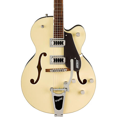 Gretsch Guitars G5420T Electromatic Classic Hollowbody Single-Cut Electric Guitar Two-Tone Vintage White/London Grey - musicians--Friend