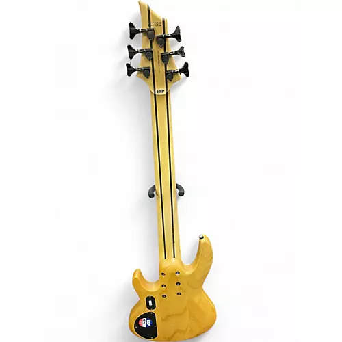 Used ESP LTD B206SM 6 String Spalted Maple Electric Bass Guitar Spalted Maple - musicians--Friend