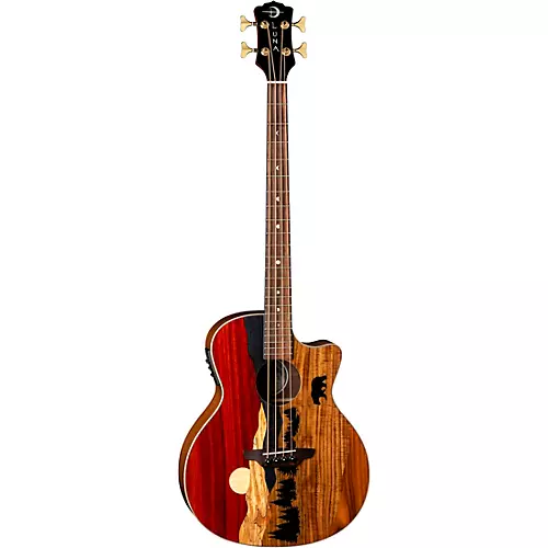Luna Vista Bear Tropical Wood Acoustic-Electric Bass Gloss Natural - musicians--Friend