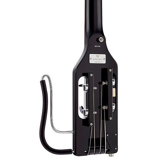 Traveler Guitar Ultra-Light Electric Travel Bass Gloss Black - musicians--Friend