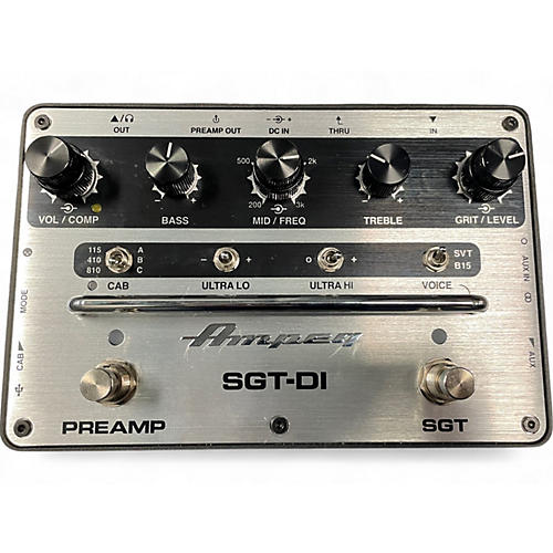 Used Ampeg SGTDI Bass Effect Pedal - musicians--Friend