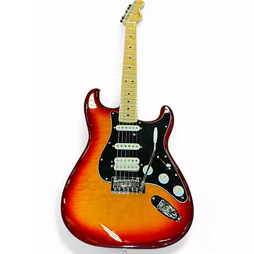 Used Fender Player Stratocaster HSS Plus Top AGED CHERRY BURST Solid Body Electric Guitar AGED CHERRY BURST - musicians--Friend
